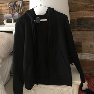 Adidas Black Zip Hoodie